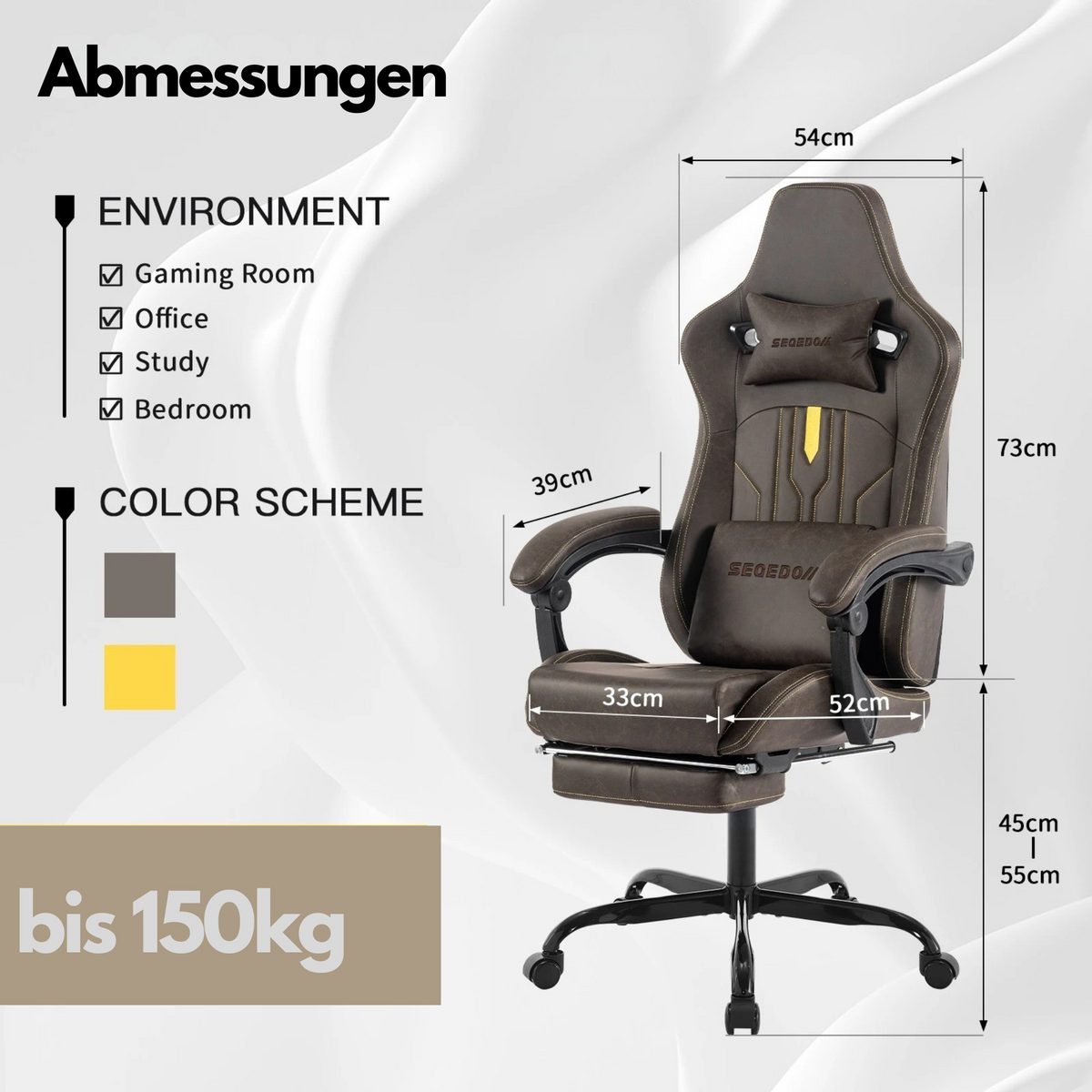 0048 Žaidimų kėdė