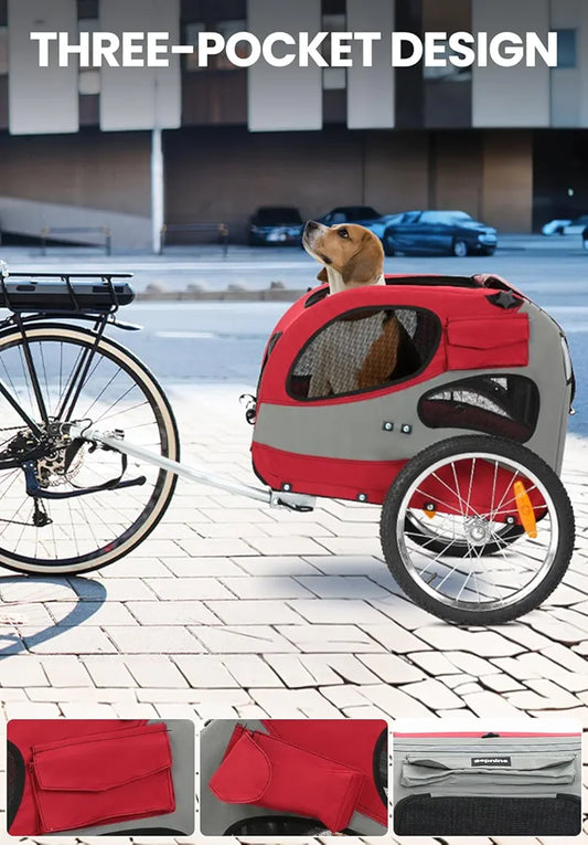 0061 Dviračio priekaba gyvūnui