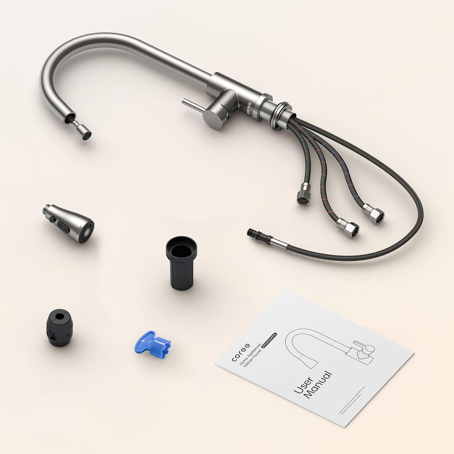 008 Virtuvės maišytuvas