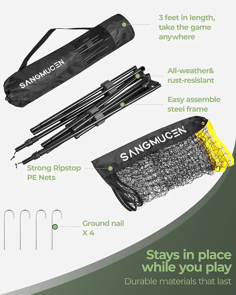 0060 Badmintono tinklas