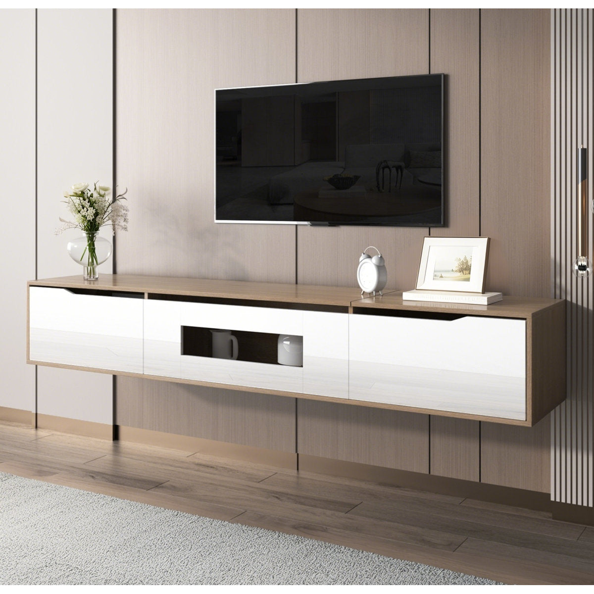 009 TV spintelė su LED