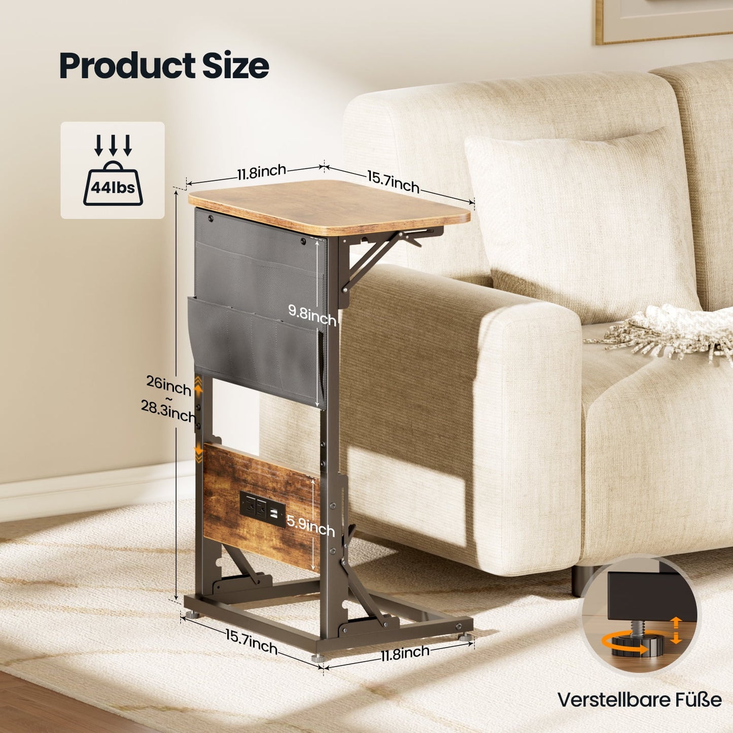 0046 Sulankstomas staliukas