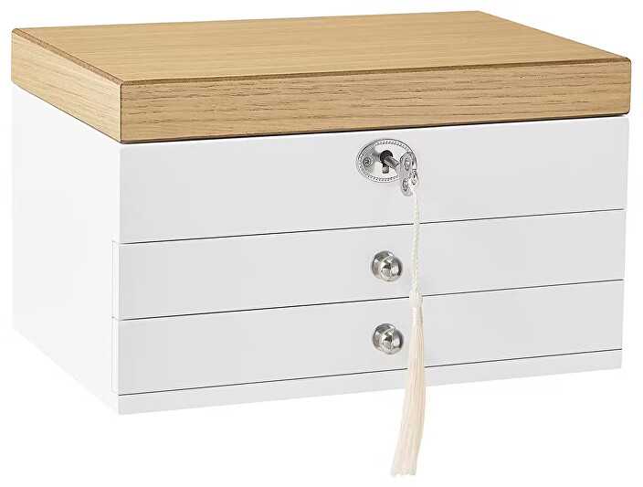 0095 Papuošalų dėžutė su raktu