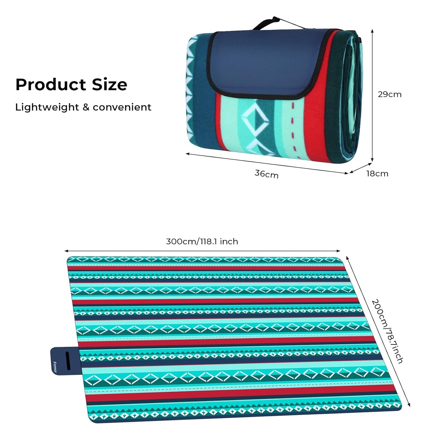 0076 Iškylavimo pledas