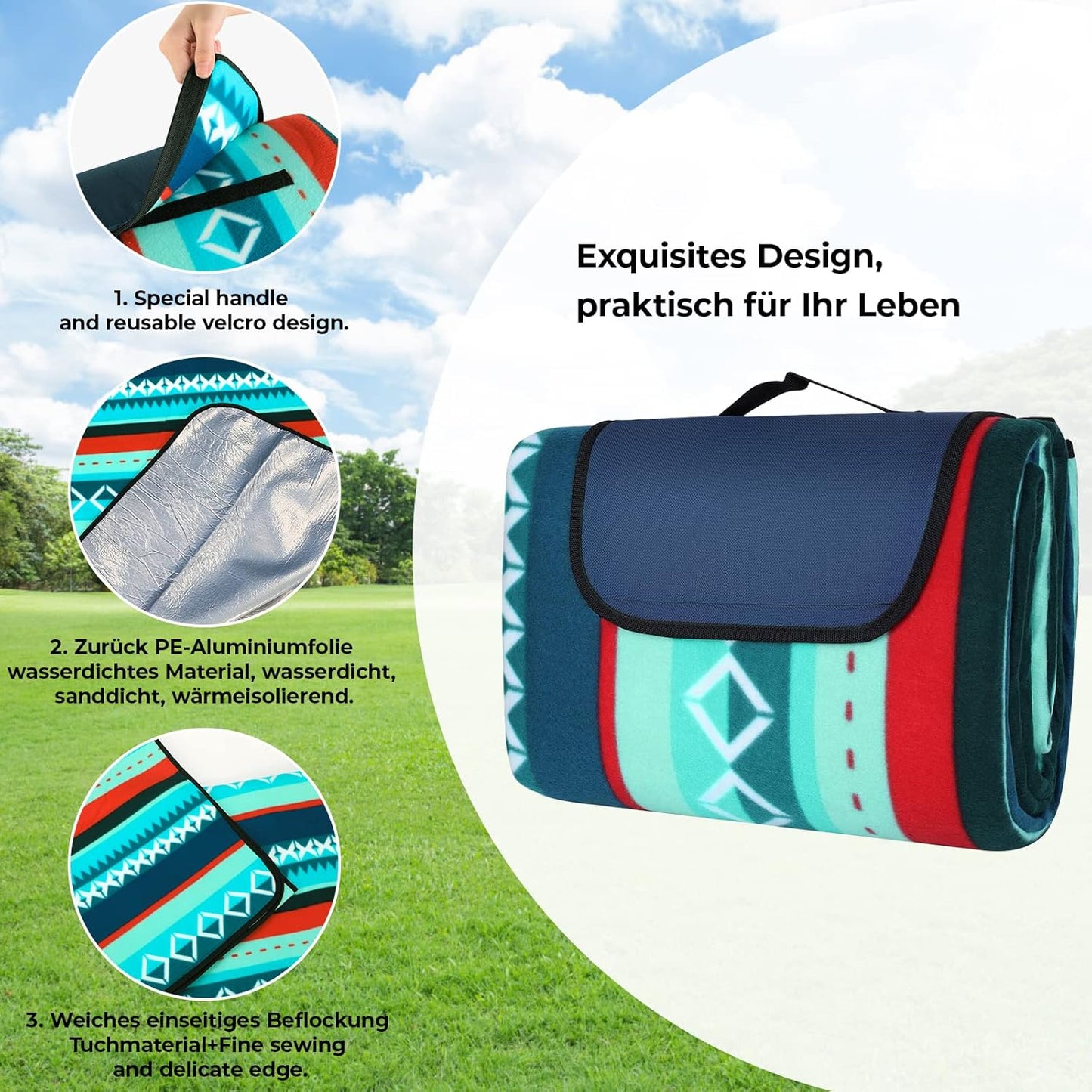 0076 Iškylavimo pledas