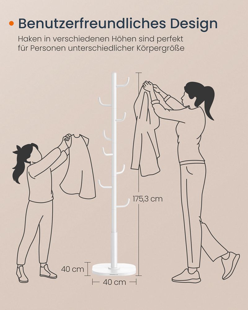 078 Lauko rūbų kabykla