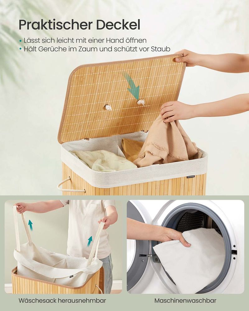 063 Bambukiniai krepšiai