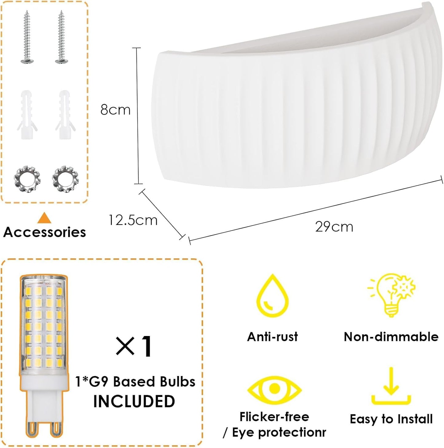 0073 Sieninis šviestuvas