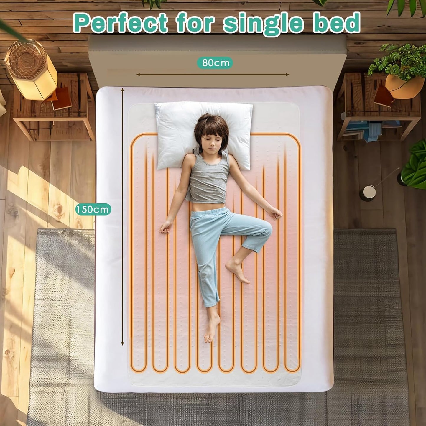 0065 Šildomos paklodės