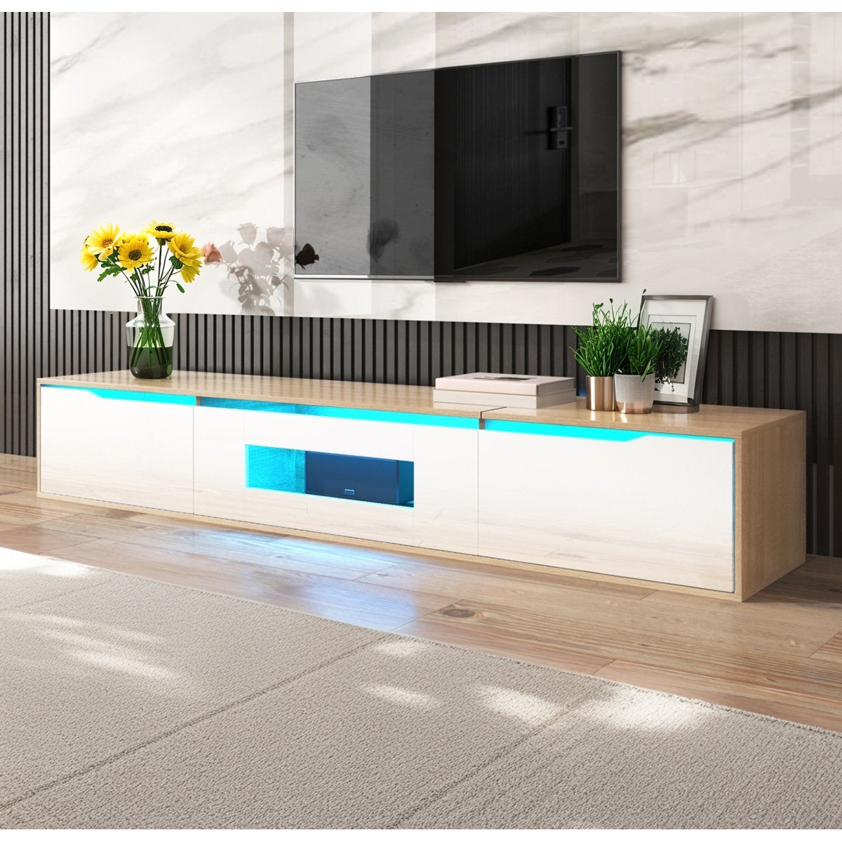009 TV spintelė su LED